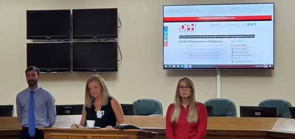 [Three question answerers]