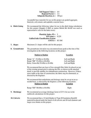 [Lining, Groundwater, Shrinkage, Culverts]