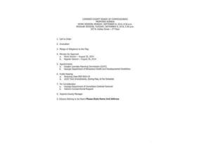 [Proposed Agenda for 8,9 Sept 2014]