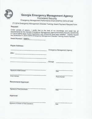 [6.d. GEMA Directed Training Payment Request Form]