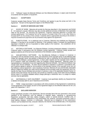 [Section 3 ACCEPTANCE]