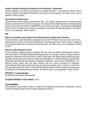 [Greater Lowndes Planning Commission Joint Ordinance / Agreement]