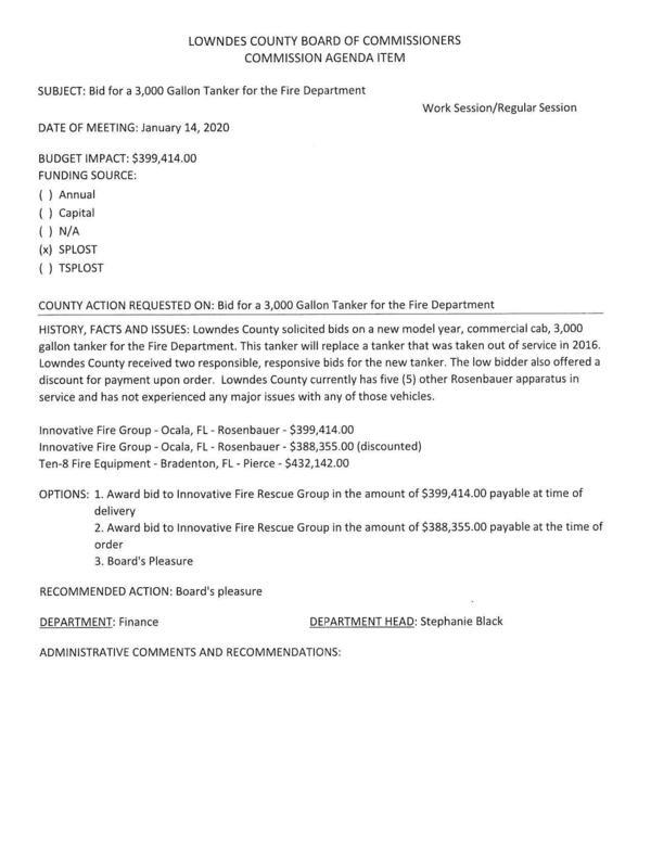 [BUDGET IMPACT: $399,414.00]