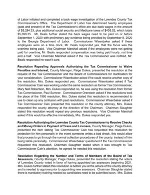 [Tax Commission (1-3), Tax Assessors]