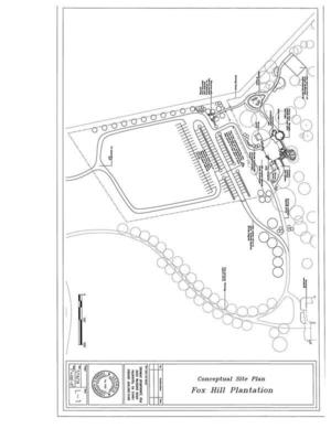 [Conceptual Site Plan: Fox Hill Plantation]