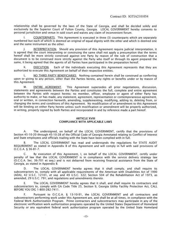 statements and agreements between the Parties and constitutes the full, complete and entire agreement