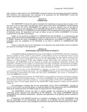 [any cause, or for no cause upon sixty (60) days written notice to the LOCAL GOVERNMENT, notwithstanding]