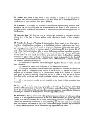 [shall provide written notice of such breach or violation to Franchisee, which notice shall specify]