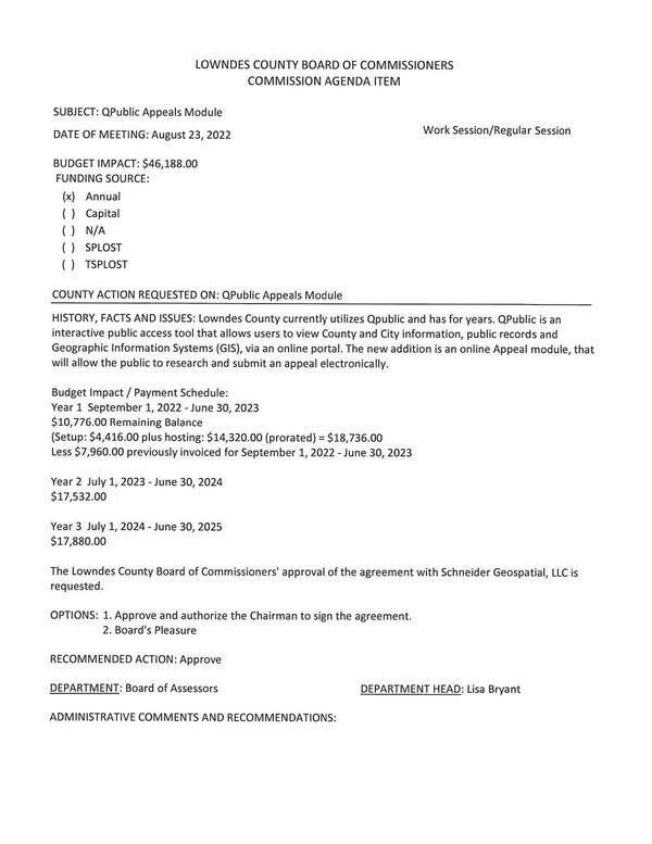 [BUDGET IMPACT: $46,188.00]