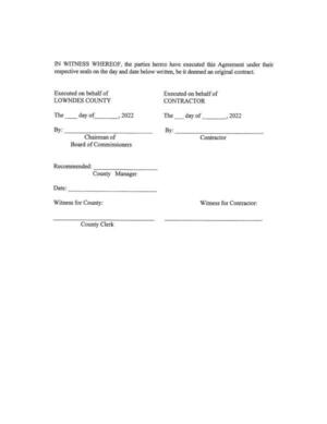 [IN WITNESS WHEREOF]