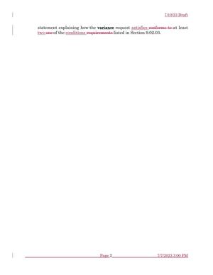 [two ene of the conditions requirements listed in Section 9.02.03.]