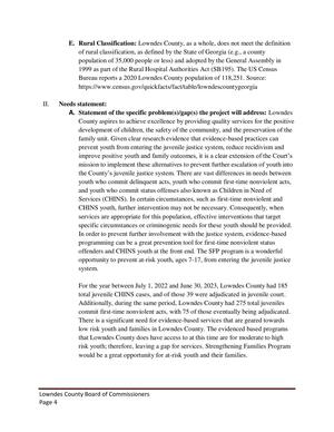 [population of 35,000 people or less) and adopted by the General Assembly in]