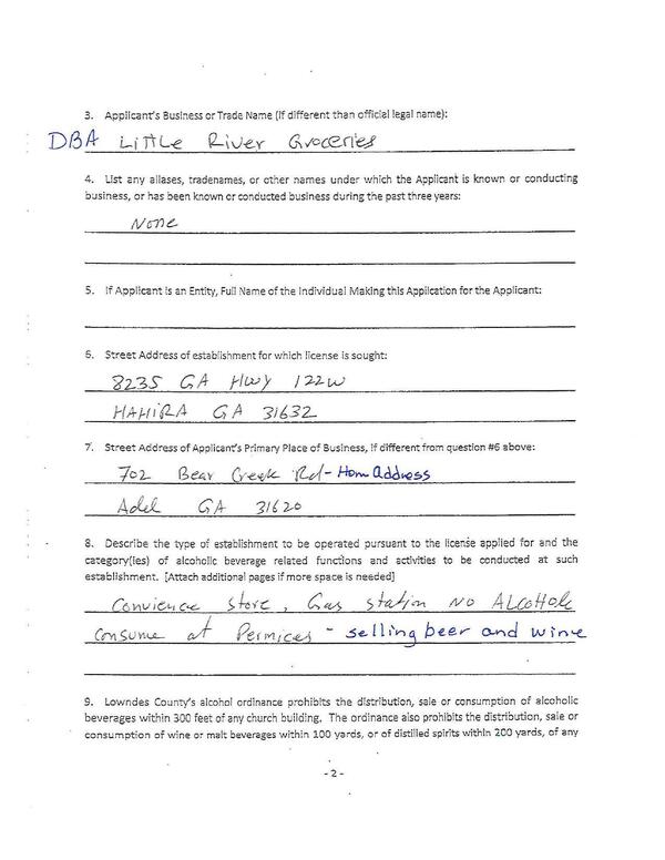 beverages within 300 feet of any church building. The ordinance also prohibits the distribution, sale or