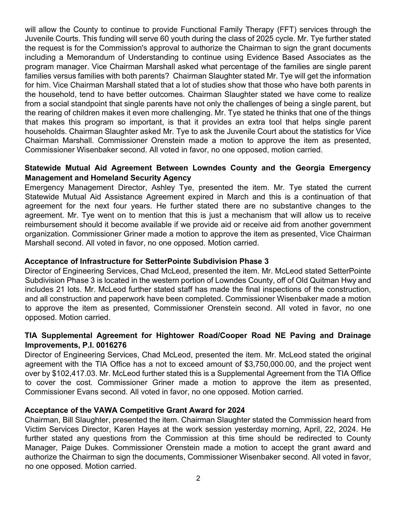 Subdivision Phase 3 is located in the western portion of Lowndes County, off of Old Quitman Hwy and