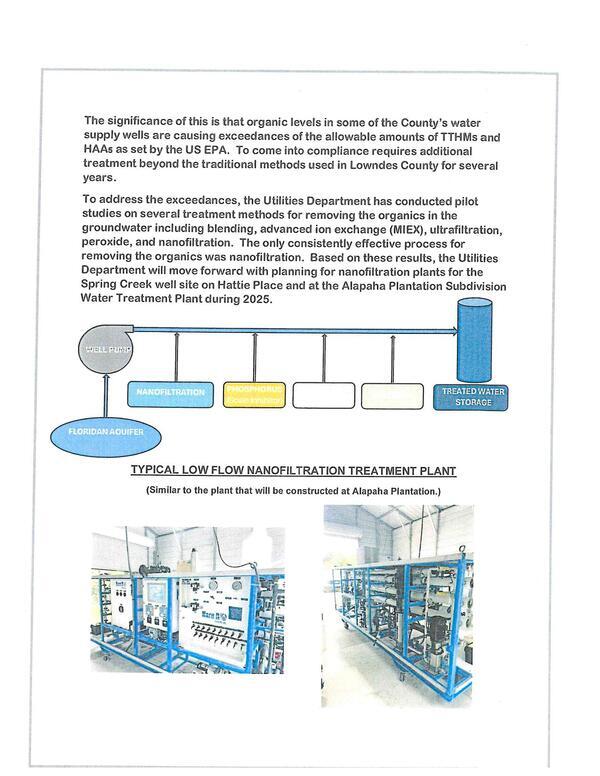 Nanofiltration to remove TTHMs and HAAs