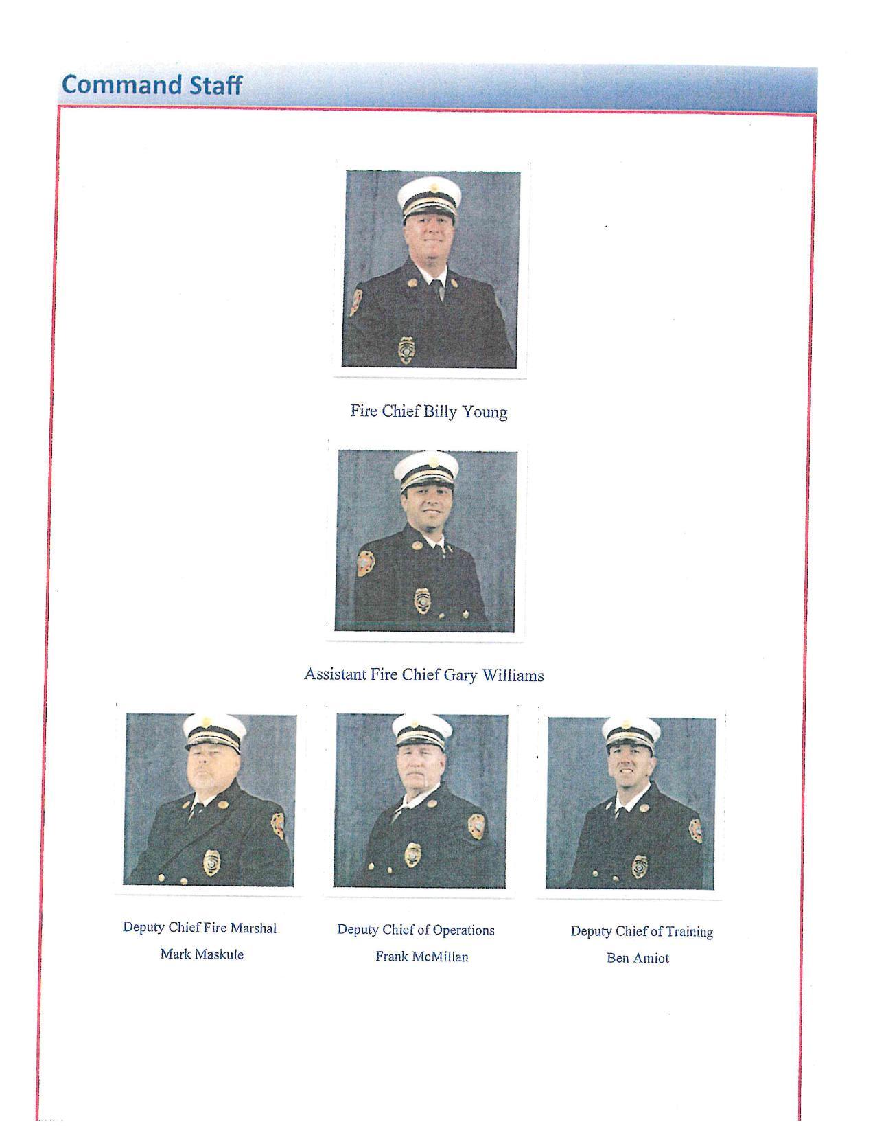 Command Staff