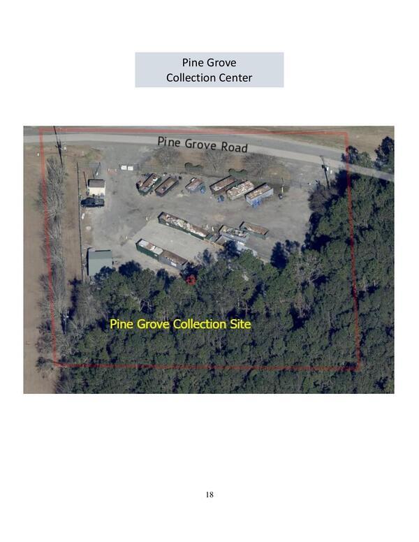 Aerial Map: ADS Pine Grove Colleciton Center