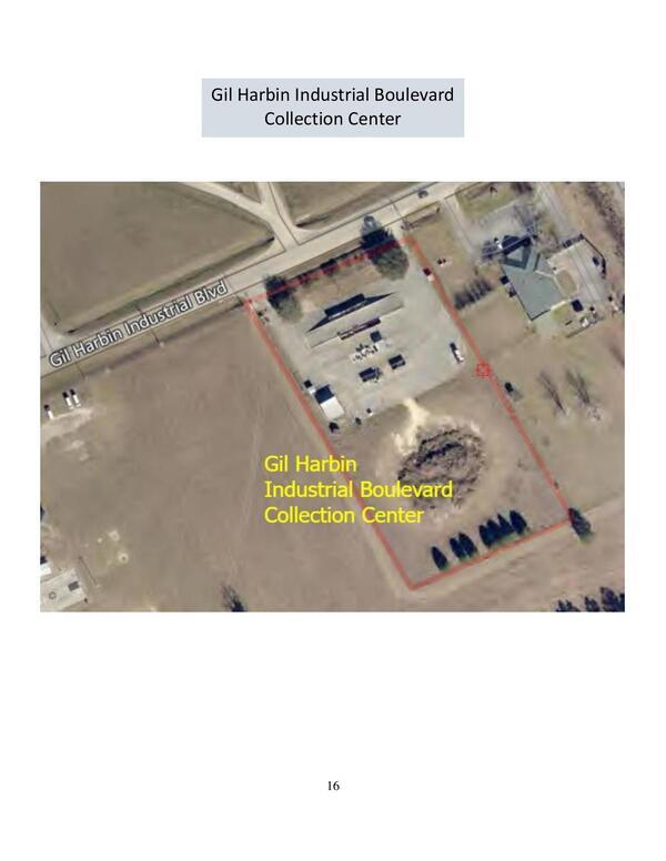 Aerial Map: DSS Gil Harbin Industrial Boulevard Collection Center
