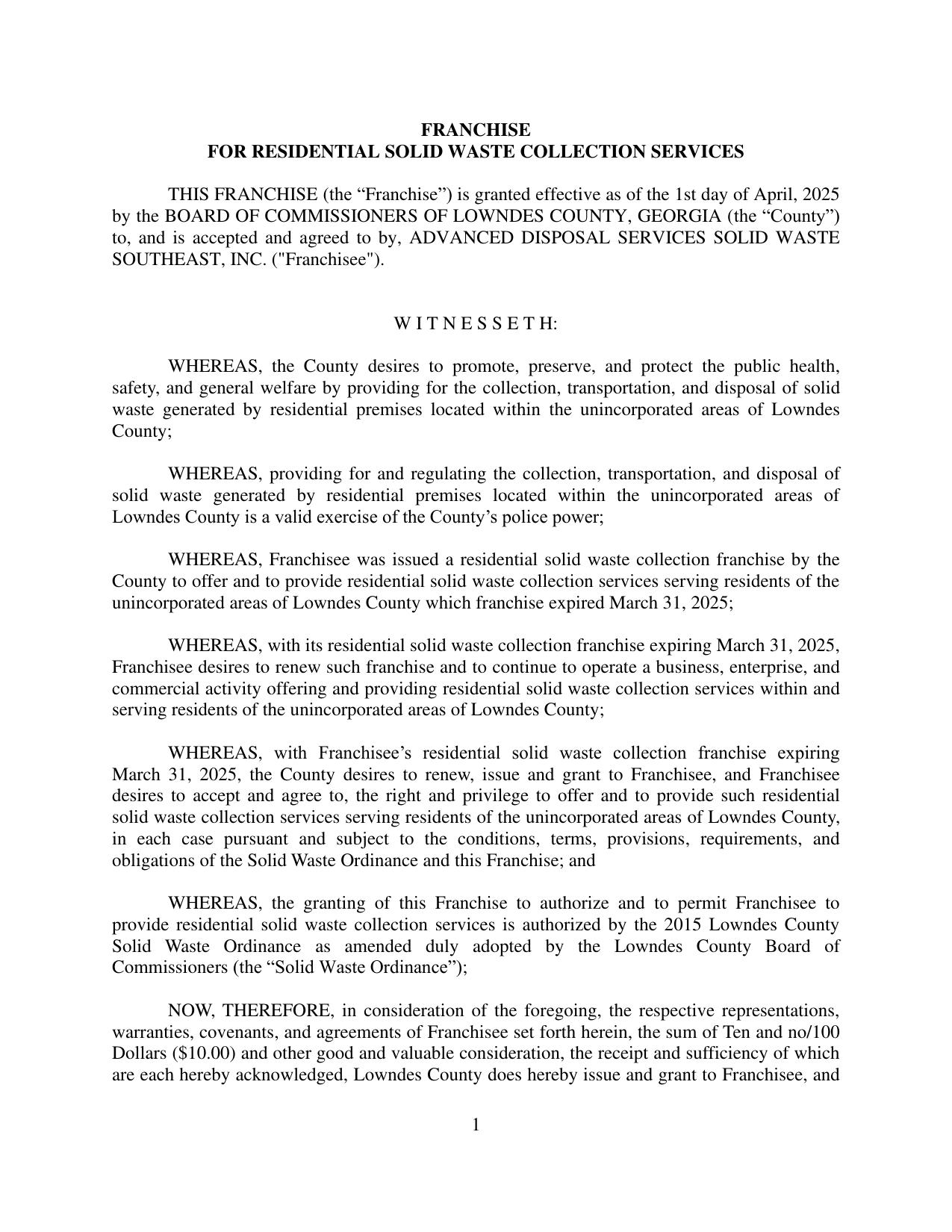 NOW, THEREFORE, in consideration of the foregoing, the respective representations,