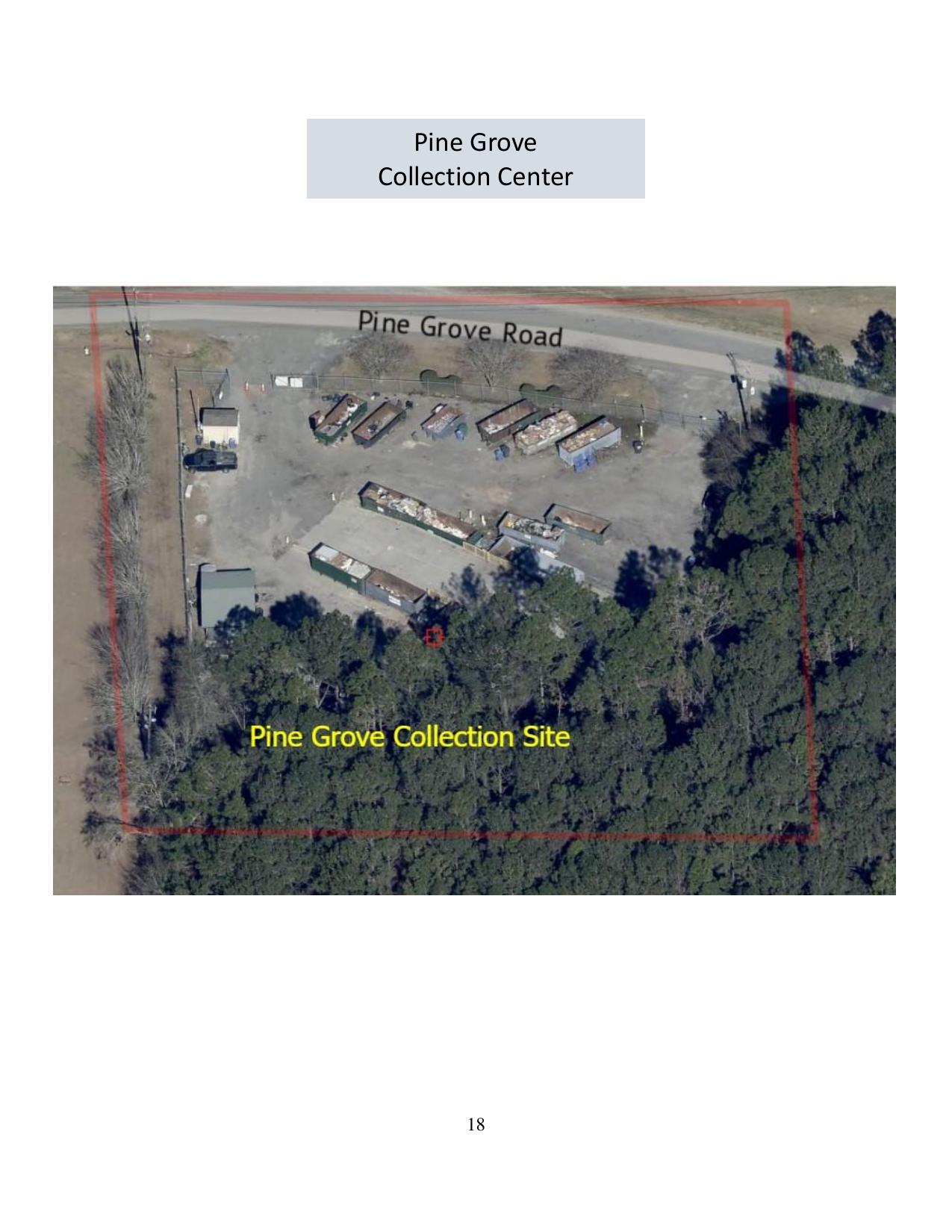 Aerial Map: ADS Pine Grove Colleciton Center