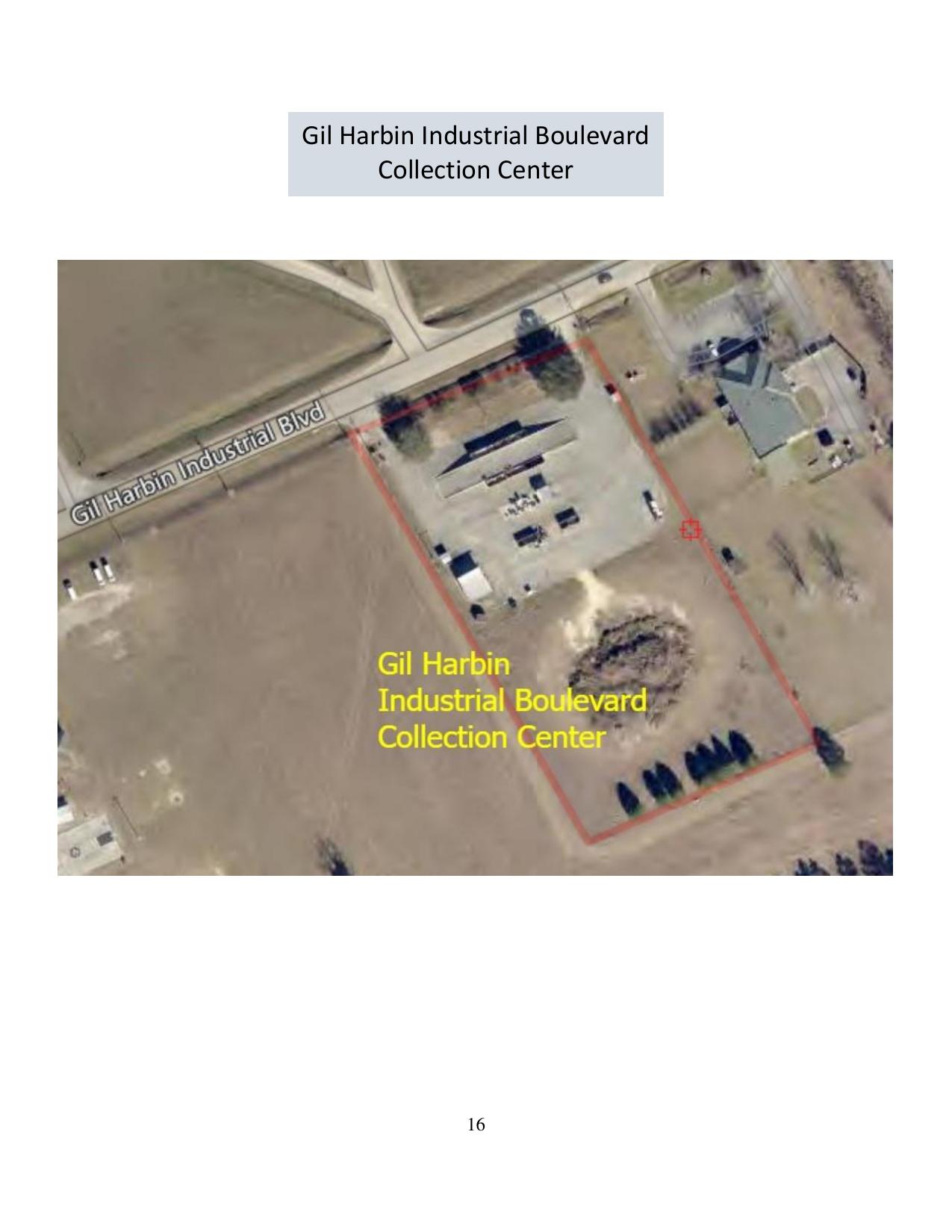 Aerial Map: DSS Gil Harbin Industrial Boulevard Collection Center