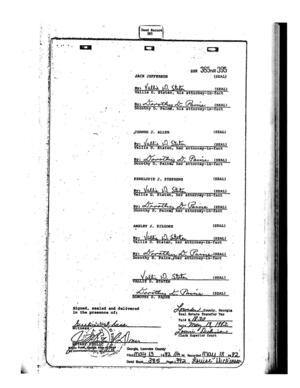 [Signed, sealed,* and delivered]