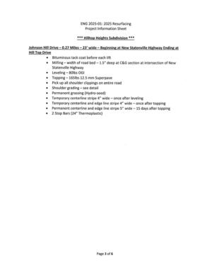 [Hilltop Heights Subdivision: Johnson Hill Drive]