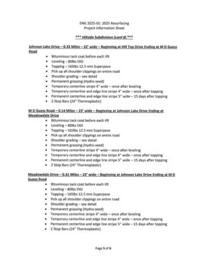 [Johnson Lake Drive, MD Guess Road, Meadowdale Drive]