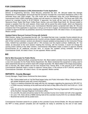 [On June 8th, the plans should be ready for the Lowndes County Civic Center roof with a few upgrades.]