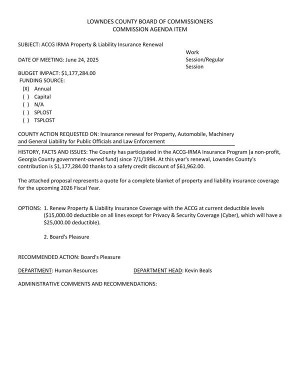 [BUDGET IMPACT: $1,177,284.00]