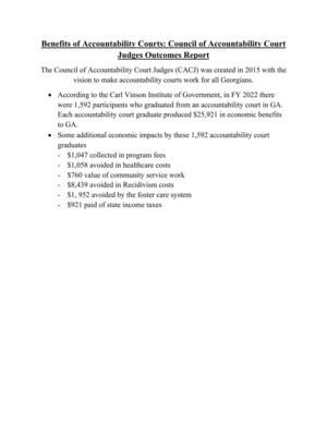 [Benefits of Accountability Courts: Council of Accountability Court Judges Outcomes Report]