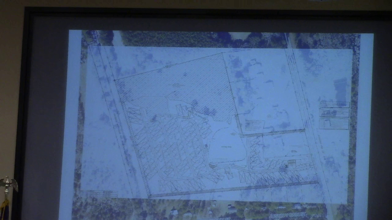 10 Cain Wetlands Overlaid on Layout Plan