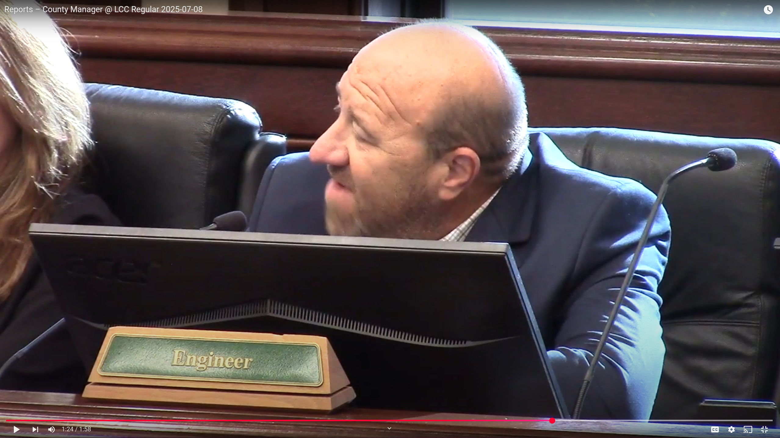 7. Reports – County Manager