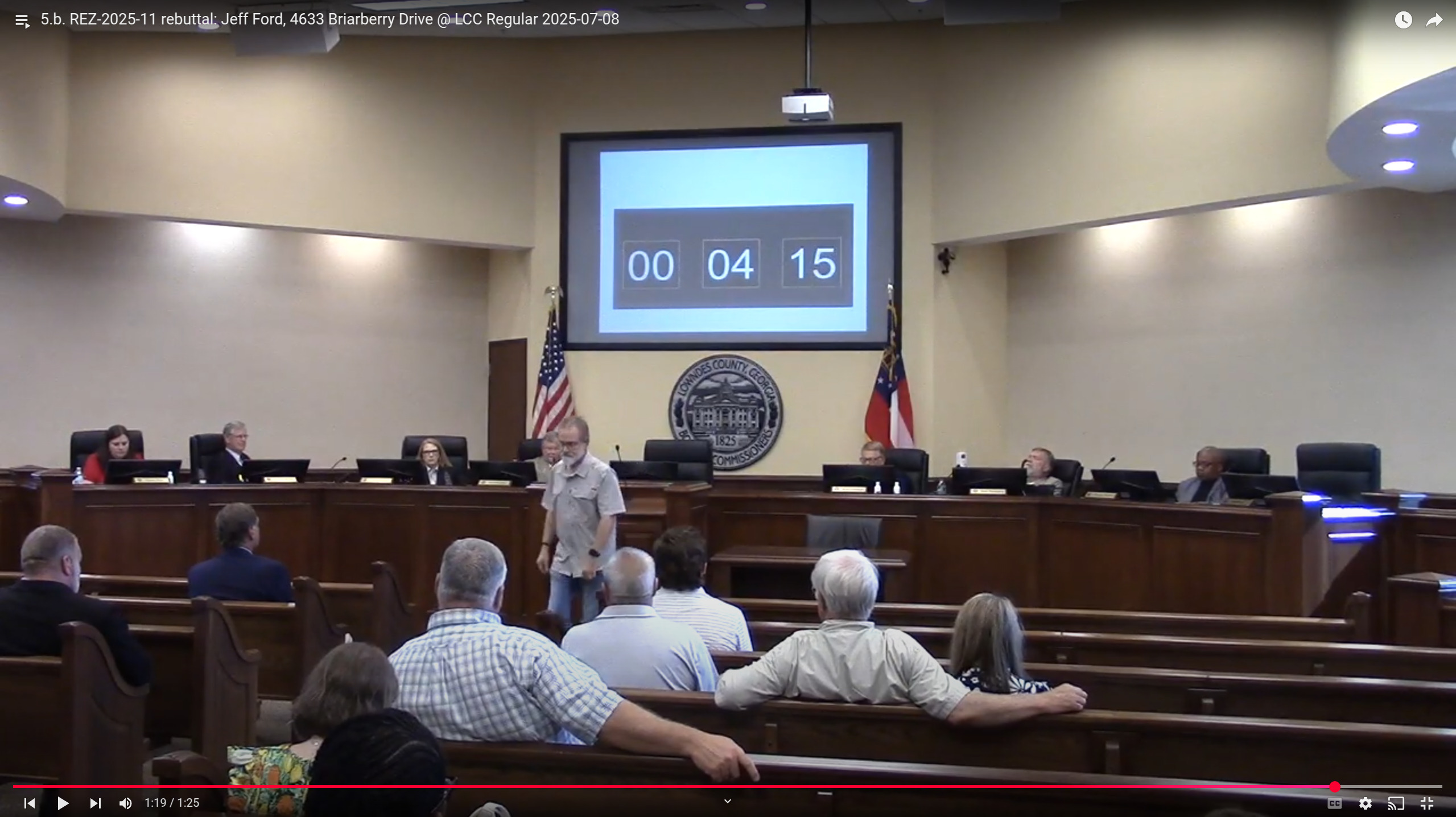 5.b. REZ-2025-11 rebuttal: Jeff Ford, 4633 Briarberry Drive