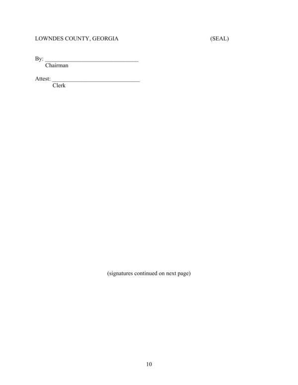 [LOWNDES COUNTY, GEORGIA (SEAL)]