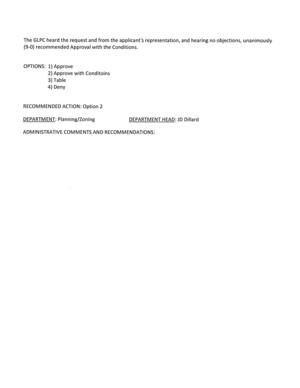 [GLPC (9-0) recommended Approval with the Conditions.]