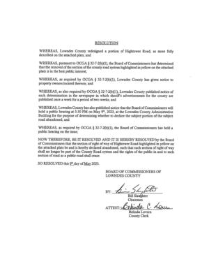 [RESOLUTION 2023-05-09]