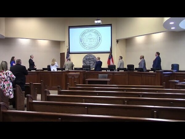 [1. Call to Order 2. Invocation 3. Pledge]