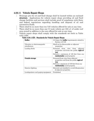 [4.03.11 Vehicle Repair Shops]