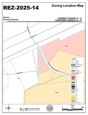 [Zoning Location Map]