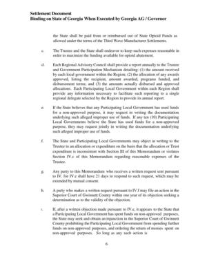 [expenditure is inconsistent with Section III of this Memorandum or violates]