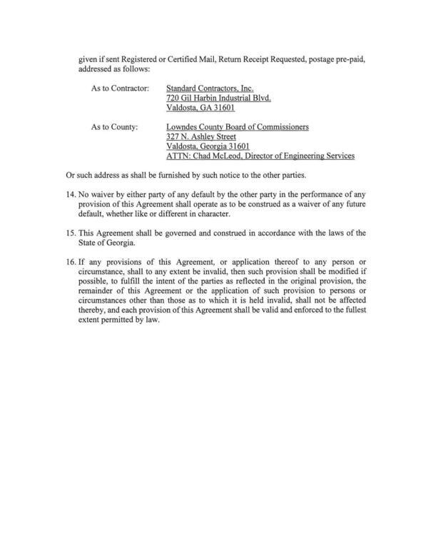 Or such address as shall be furnished by such notice to the other parties.