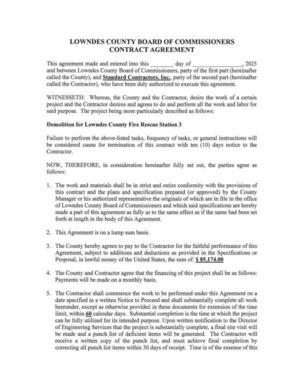 [CONTRACT AGREEMENT]