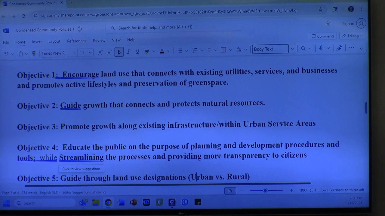 Guide growth