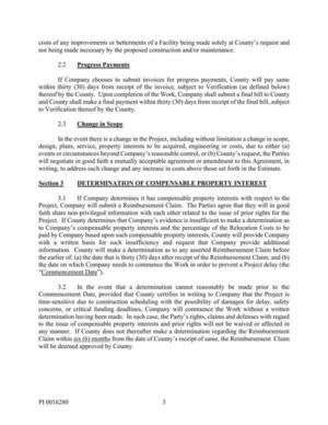 [Section 3 DETERMINATION OF COMPENSABLE PROPERTY INTEREST]