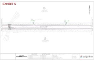 [Map: Engineering for power line easement, Twin Lakes Road (10 of 14)]