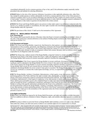[Section 15.4, whether by joinder or consolidation, the same rights of joinder and consolidation as those of the Owner and]