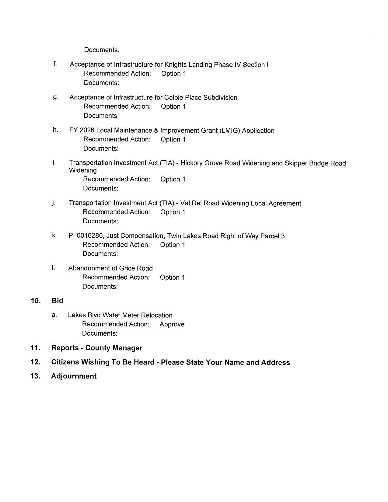 Bid, Reports, CWTBH
