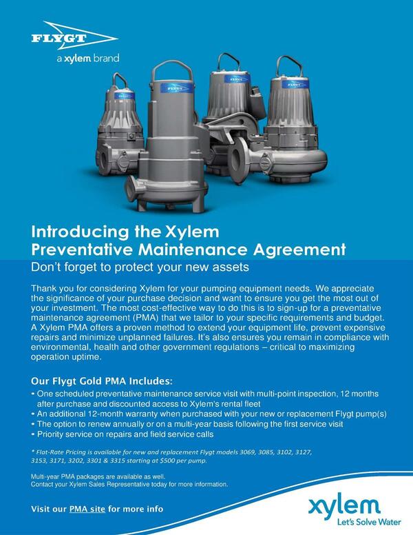 Again: Preventative Maintenance Agreement
