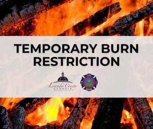 [Temporary Burn Restriction, 2026-02-10 --Lowndes County, Georgia]